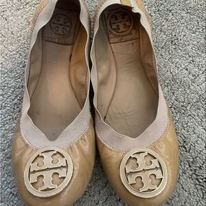 Tory Burch Nude Ballet Flats
